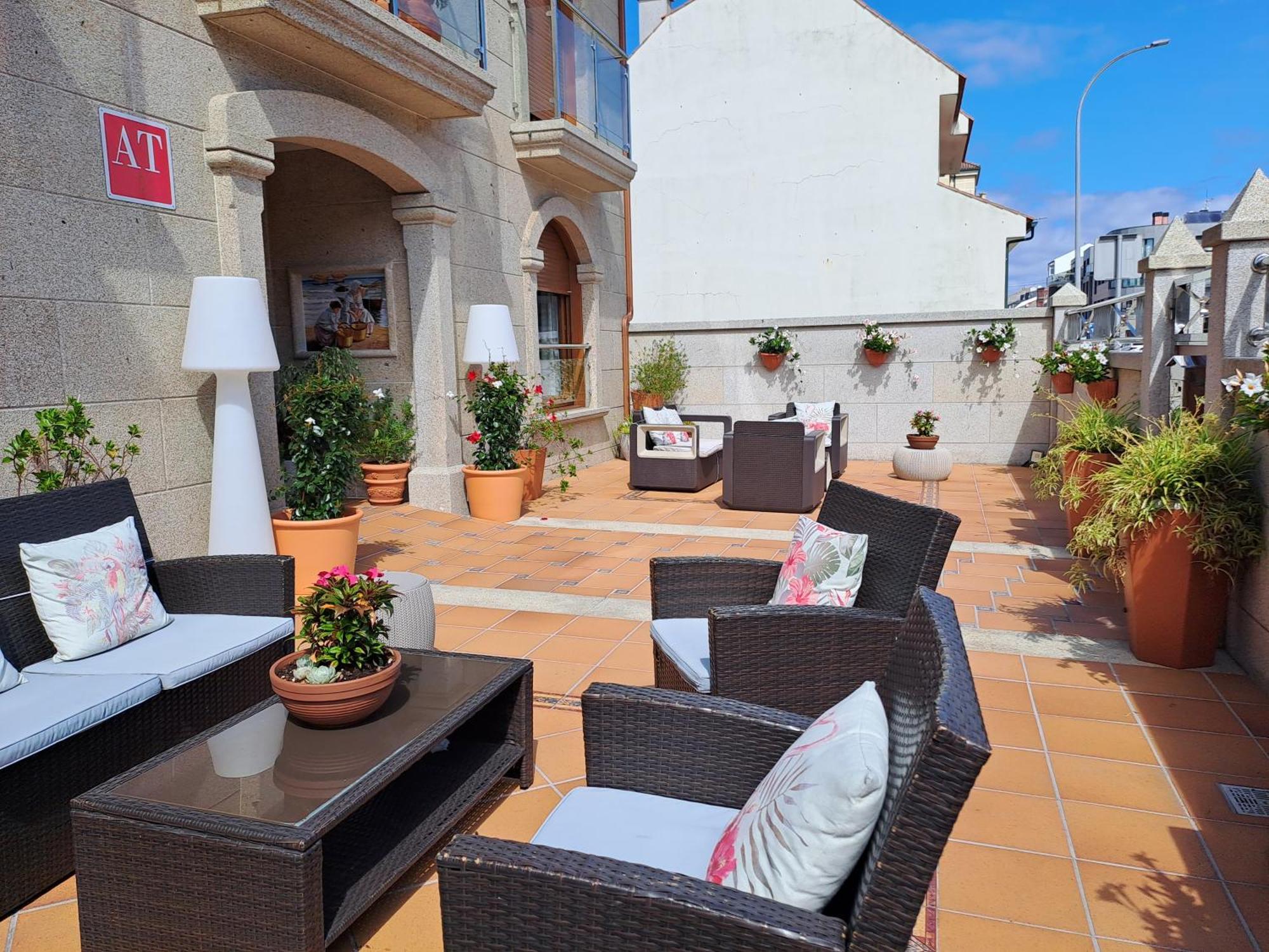 Apartamentos Playa Compostela Vilagarcia de Arousa Buitenkant foto